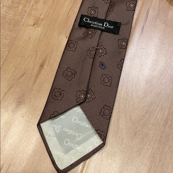 Set of 2 Christian Dior tie - Picture 7 of 12